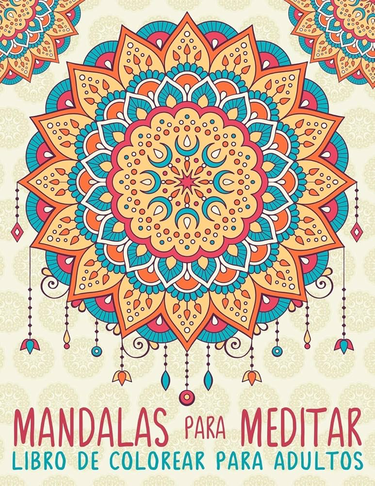 mandalas libro de colourear para adultos 