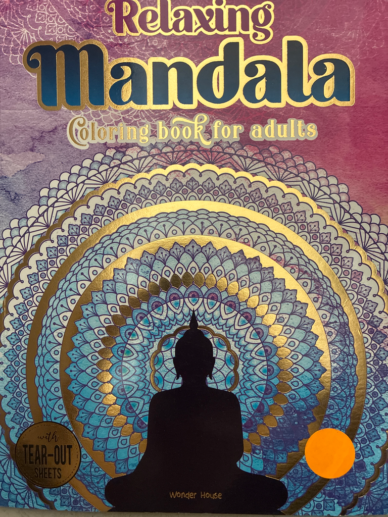 Relaxing Mandala: Coloring Book for Adults