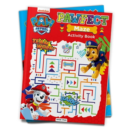 Paw Patrol Pawfect Maze Activity Book: Activity Books for Kids