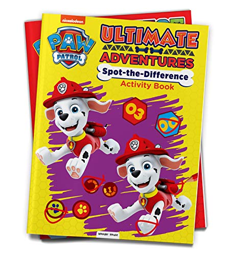 Paw Patrol Ultimate Adventures Spot the Difference Activity Book