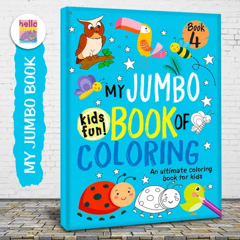 MY JUMBO BOOK OF COLOURING BOOK 4 