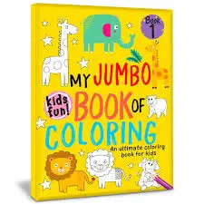 MY JUMBO BOOK OF COLORING BOOK 1 