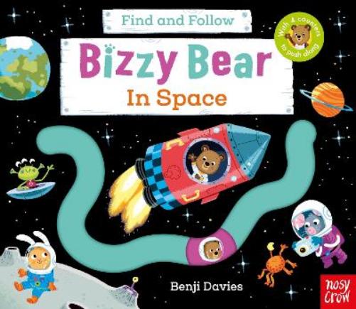 Find and Follow Bizzy bear in Space