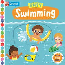 Campbell Books Busy Swimming (Board Book)