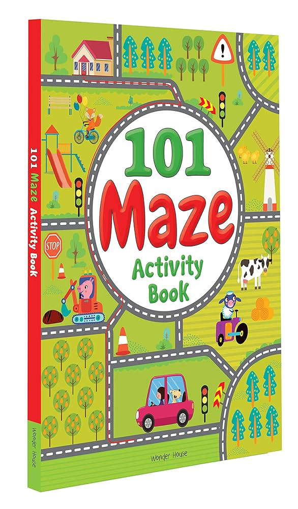 101 Maze Activity Book : Fun Activity Book for Children (101 Fun Activities)