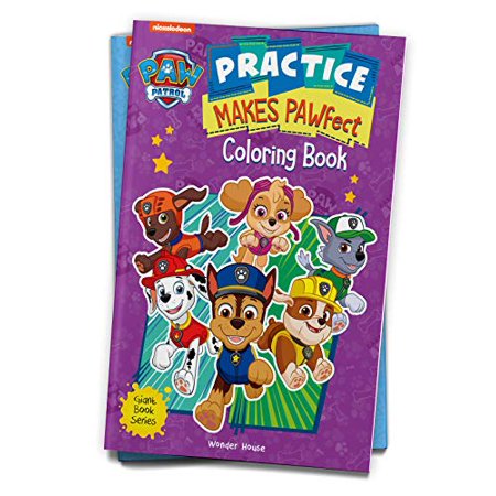 Practice Makes PAWfect: Paw Patrol Giant Coloring Book for Kids