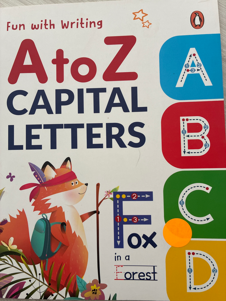 A to z capital letters