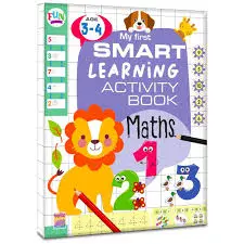 My first Smart learning activity book maths 3+ years