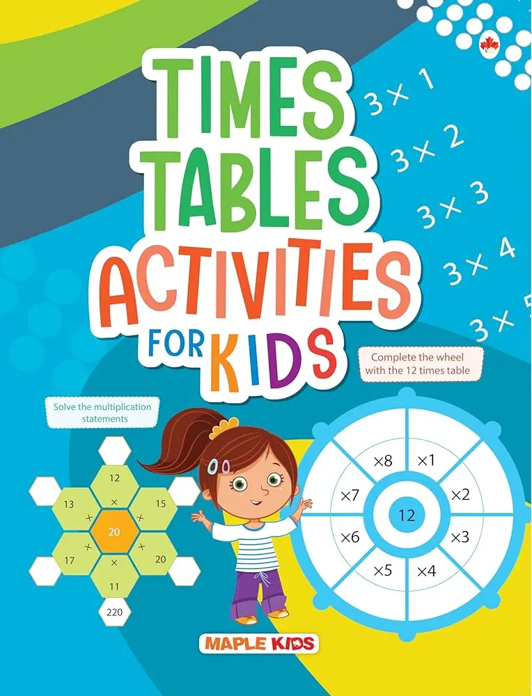 Times tables activity book 