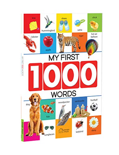 My First 1000 Words Early Learning Picture Book to