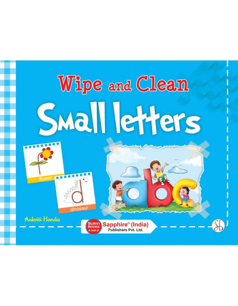 Wipe & clean letters small