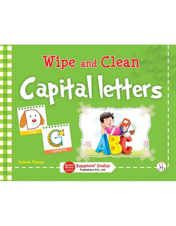 Wipe & clean letters ( capital)