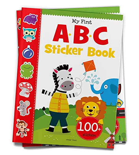 My First ABC Sticker Book : Exciting Sticker Book with 100 Stickers (My First Sticker Books)