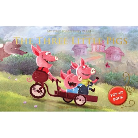 Three Little Pigs : My First Pop-up Fairy Tales (Hardcover)