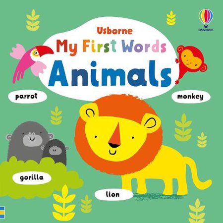 Fiona Watt My First Words Animals (Board Book)