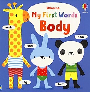 Fiona Watt My First Words Body (Board Book)