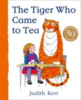 The Tiger Who Came to Tea, Children's, Board Book, Judith Kerr, Illustrated by Judith Kerr