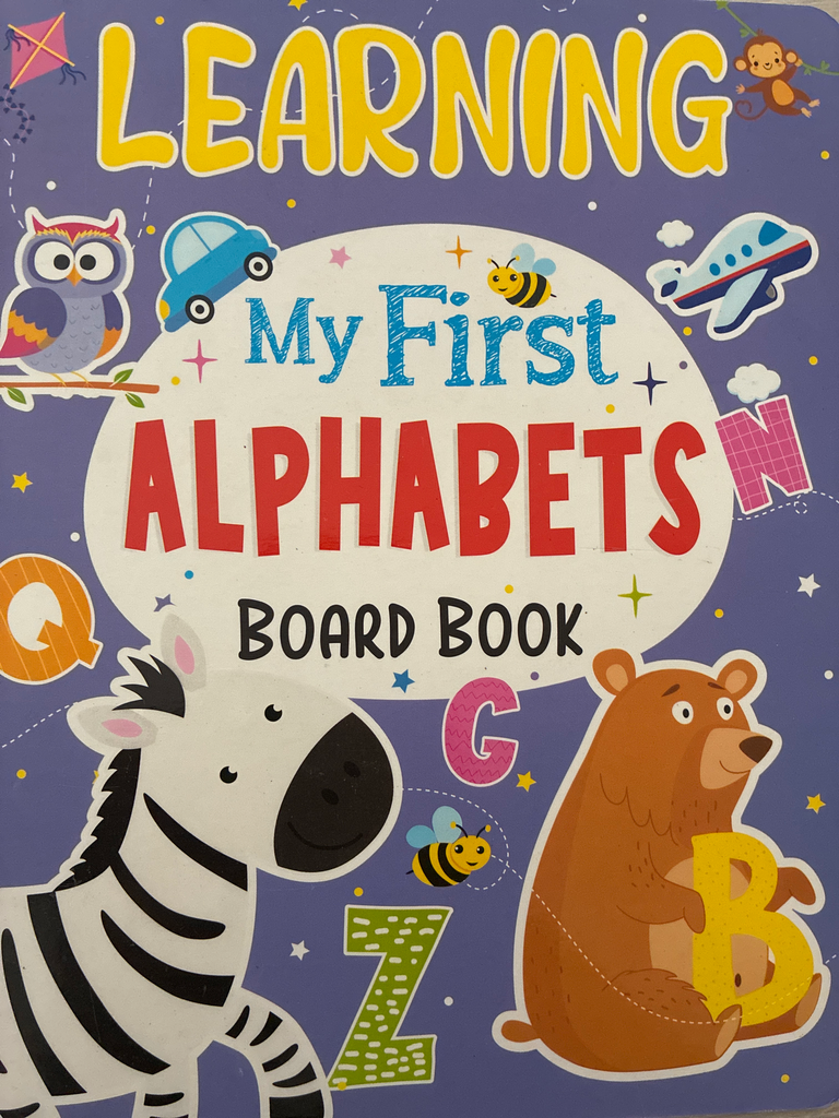 LEARNING MY FIRST ALPHABETS BOARD BOKS 