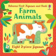 Matthew Oldham Usborne First Jigsaws: Farm Animals (Paperback)