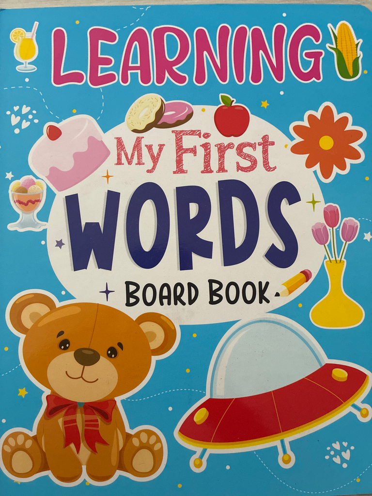 LEARNING MY FIRST WORDS BOARD BOOK