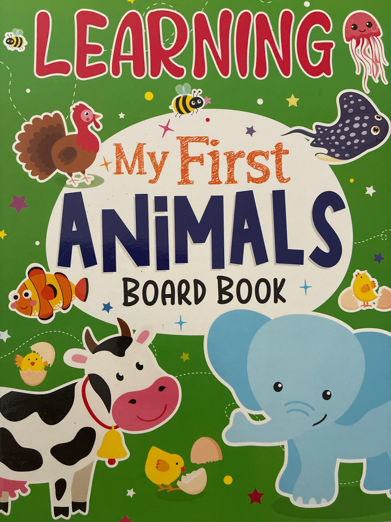 LEARNING MY FIRST ANIMALS BOARD BOOKS 