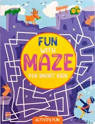 FUN WITH MAZE FOR SMART KIDS