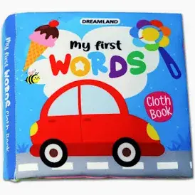 MY FIRST WORDS CLOTH BOOK 