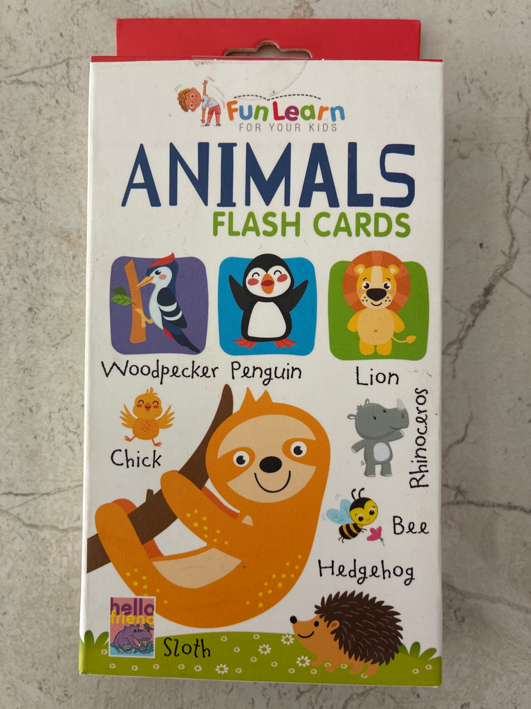 ANIMALS FLASH CARDS 