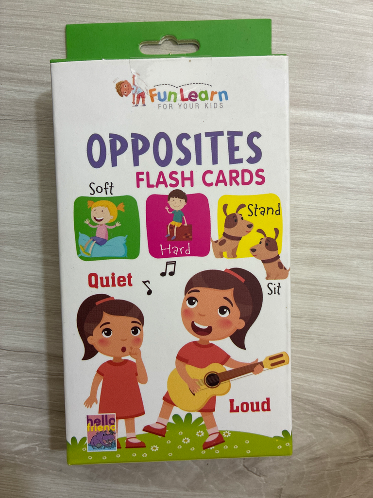OPPOSITES FLASH CARDS