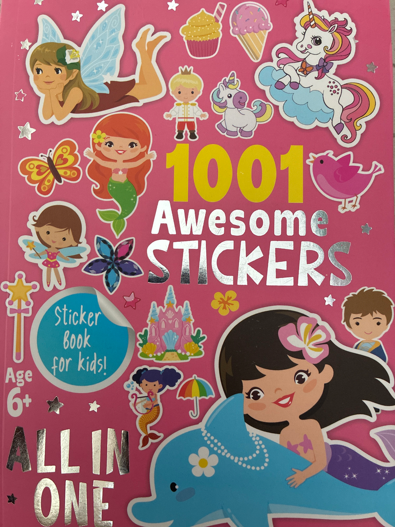 1001 Awesome Stickers All in One