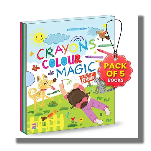 Crayon colour magic a set of 5 books