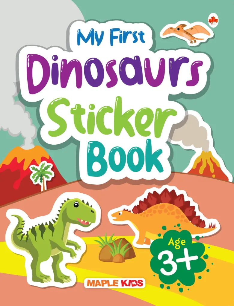 Dinosaur sticker and activity book