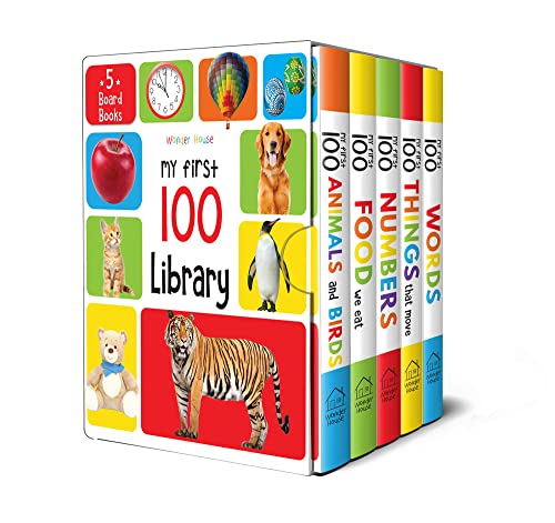My First 100 Library Boxset of 5 Early Learning Bo