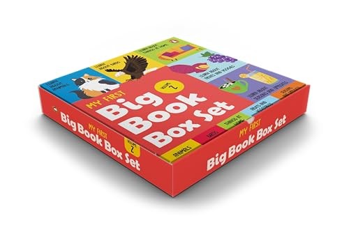 My First Big Book Box - Volume 2 (5 Books Tuck-Box): a Boxset of 5 Illustrated Big Board Books for PreSchool Kids, Toddlers [Penguin Early Learning Se