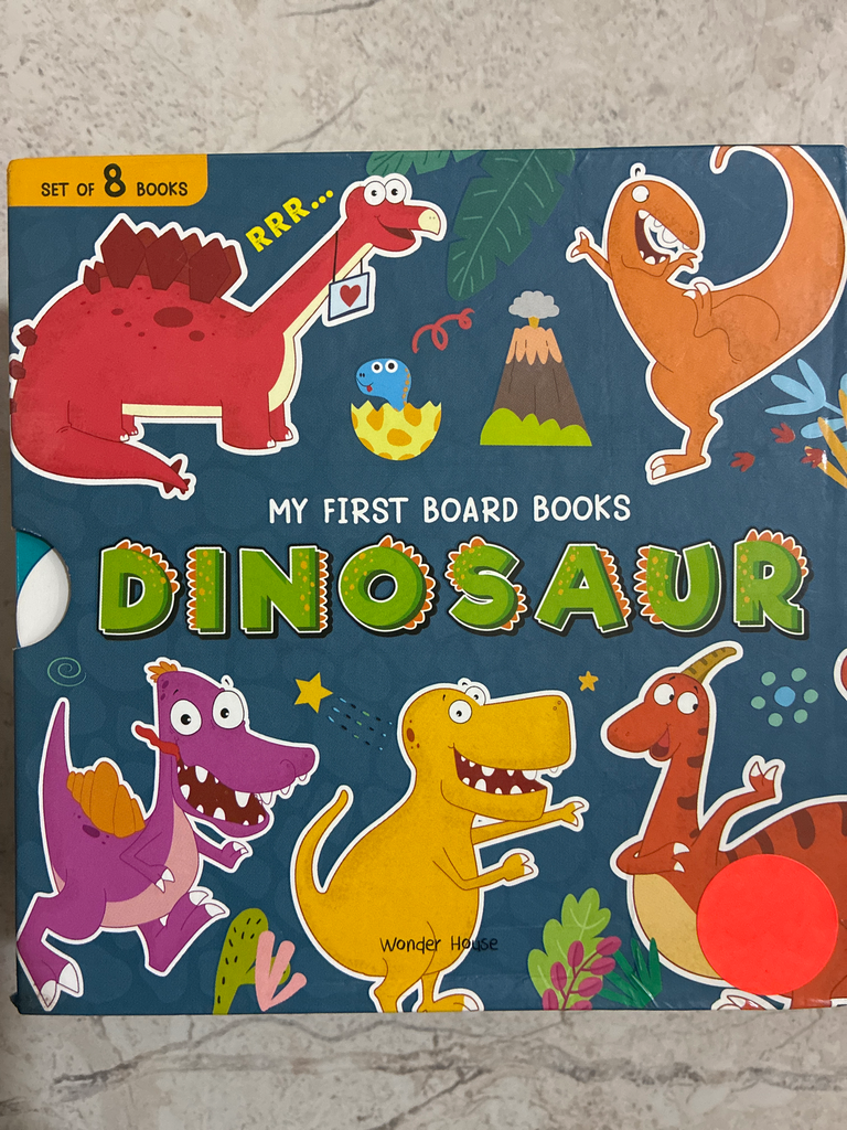 My First Books: My First Board Books: Dinosaurs : 8 Books Boxed Set (Mixed Media Product)