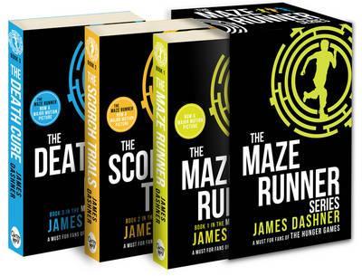 The Maze Runner Series 3 Books Collection Set by James Dashner - Ages 11+ - Paperback