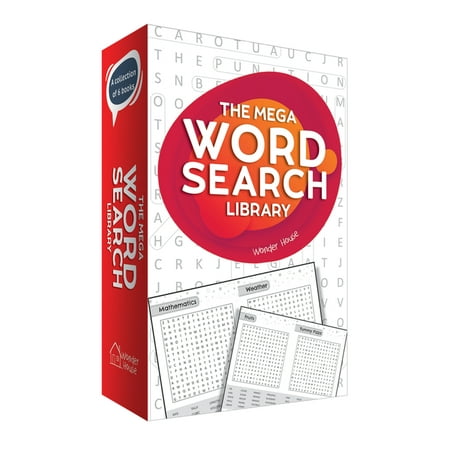 The Mega Word Search Library : Gift Boxset for Kids (a Collection of 6 Books) (Multiple Copy Pack)