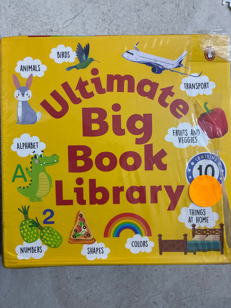 Ultimate big book library contains 10 book