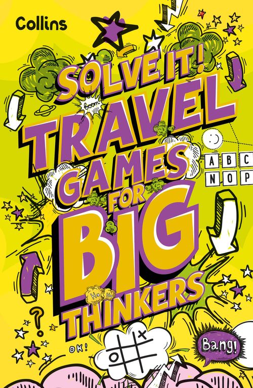 Travel Games for Big Thinkers, Children's, Paperback, Collins Kids