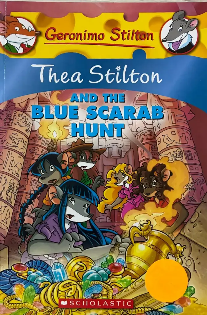 Thea Stilton #11: Thea Stilton & the Blue Scarab Hunt