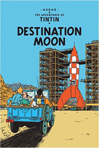 Hergé Destination Moon (Paperback)