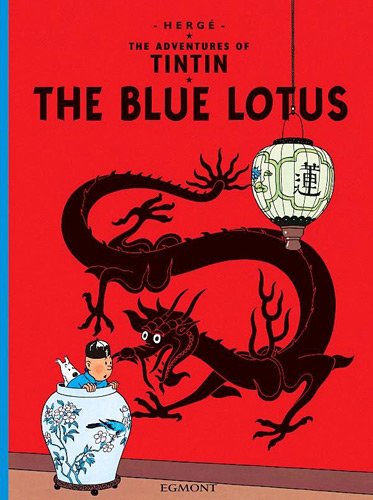 The Blue Lotus, Children's, Paperback, Hergé