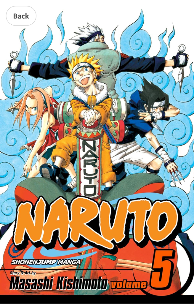 Naruto, Vol. 5 by Masashi Kishimoto (Paperback)
