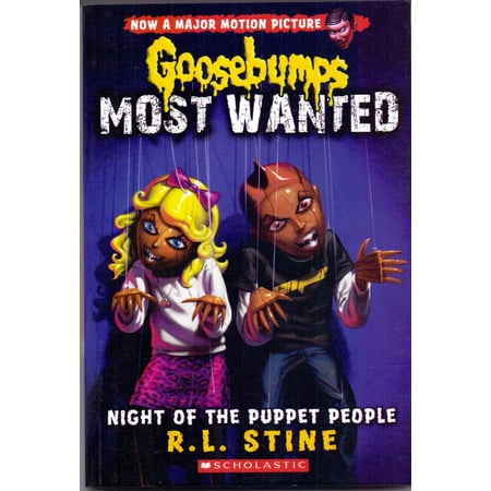 Goosebumps Most Wanted #8: Night of the Puppet People - R.L. Stine