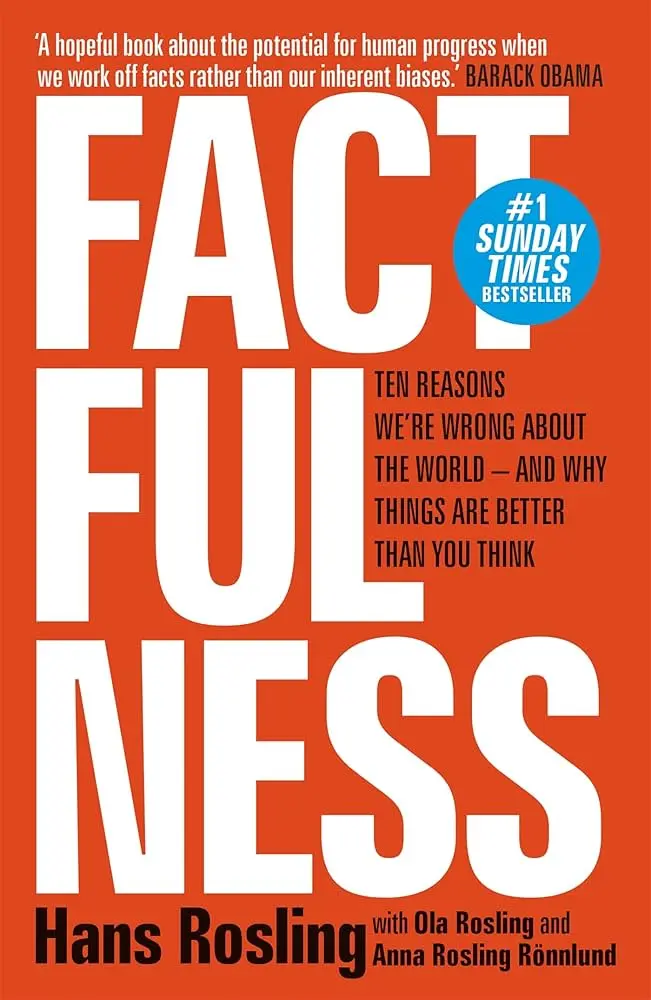 Factfulness: Ten Reasons We're Wrong About the World--and Why Things Are Better Than You Think by Hans Rosling (Hardcover)