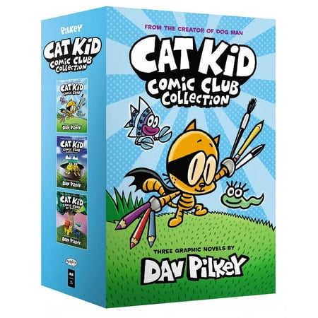Cat Kid Comic Club: the Trio Collection (#1-3) [Product Bundle] Dav Pilkey