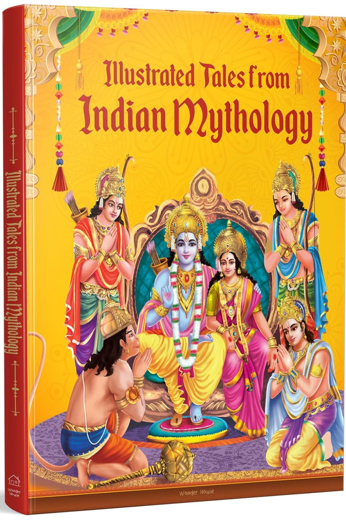Illustrated Tales from Indian Mythology (Hardcover)