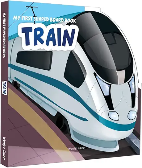 My First Shaped Board Books: Transport: Train (Board Book)