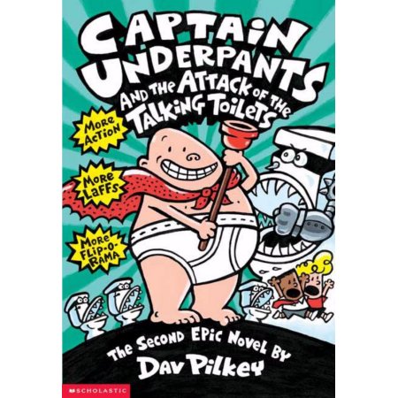 Attack of the Talking Toilets by Dav Pilkey (Paperback)