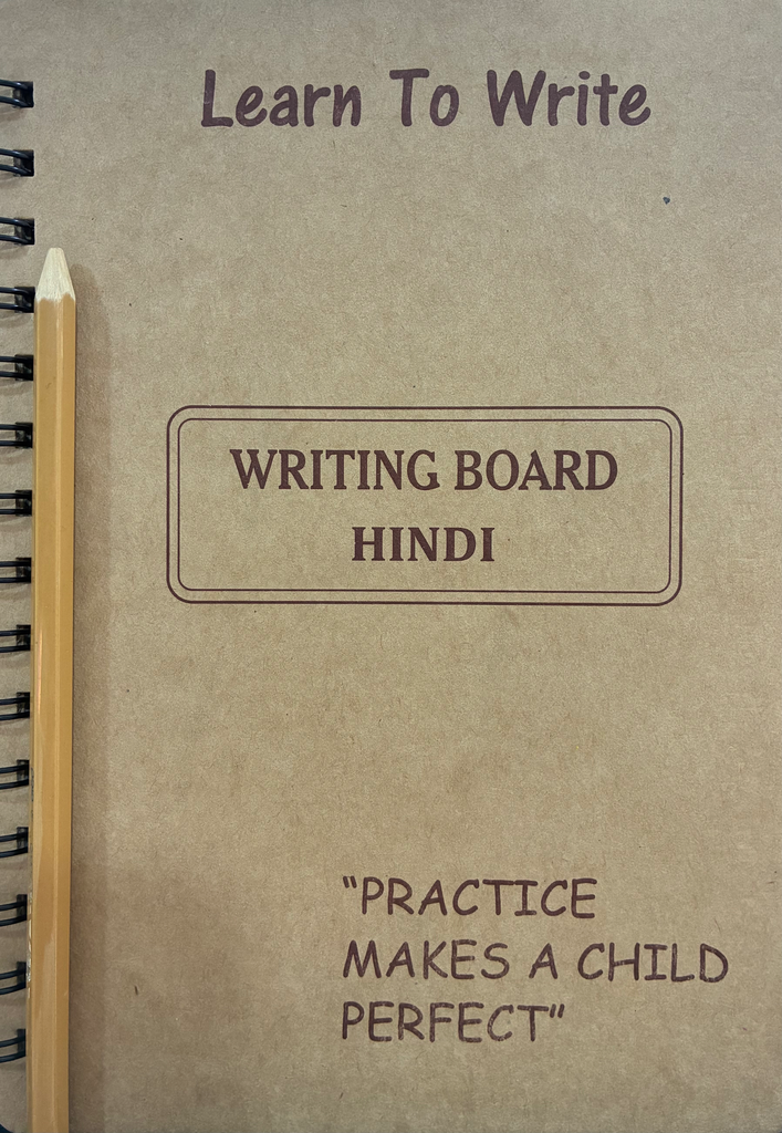 Prewriting board hindi writing